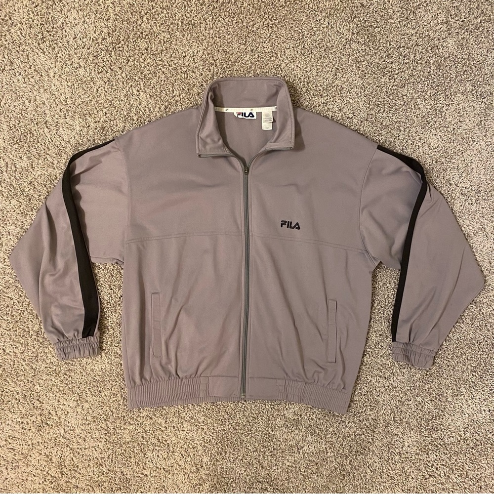 FILA - Vintage Zip-Up Track Jacket - Size L